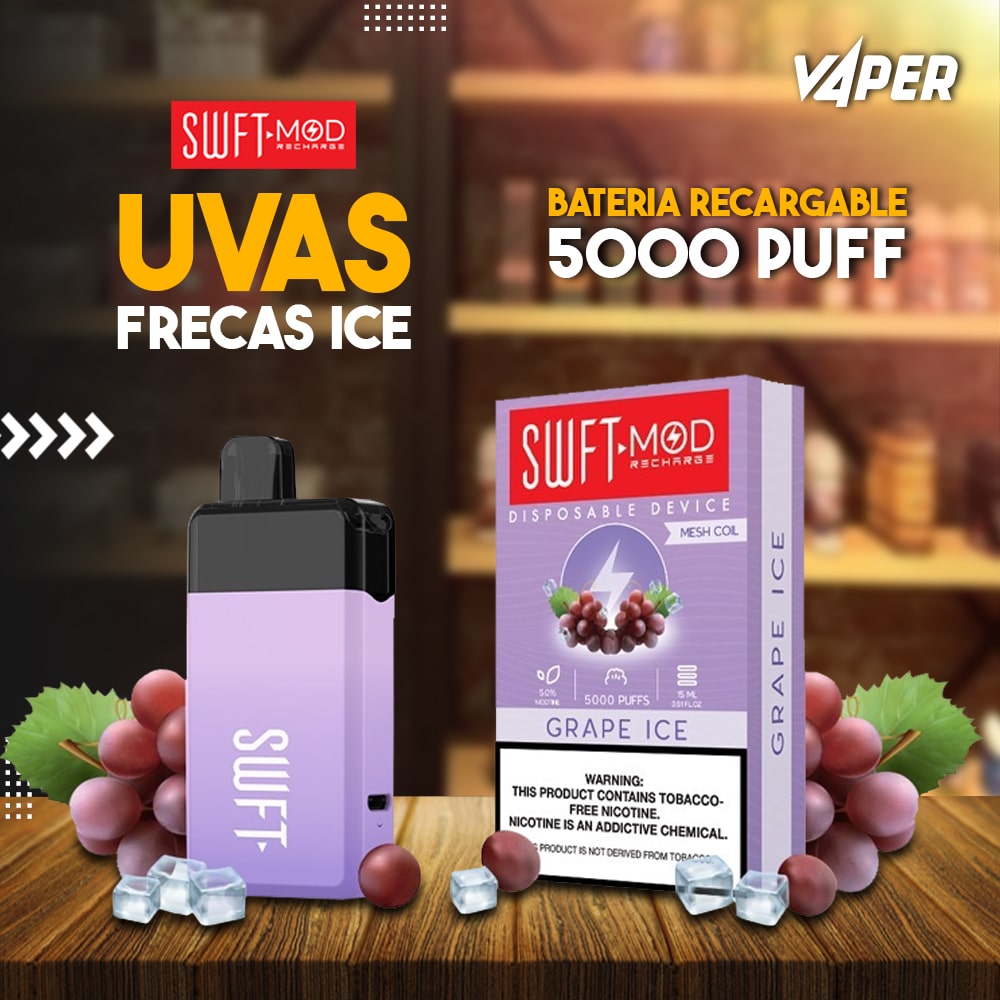 Swft Mod Grape Ice 5000Puff