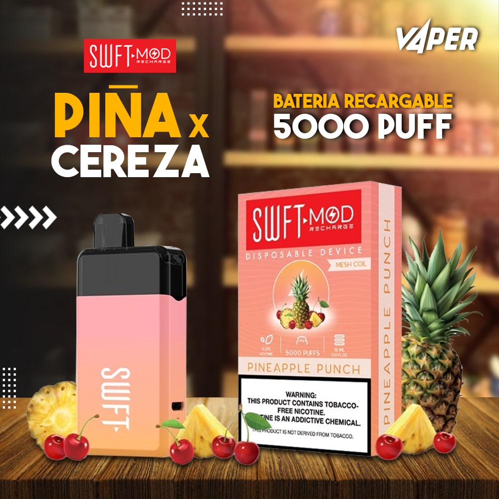 Swft Mod Pineapple Punch 5000Puff