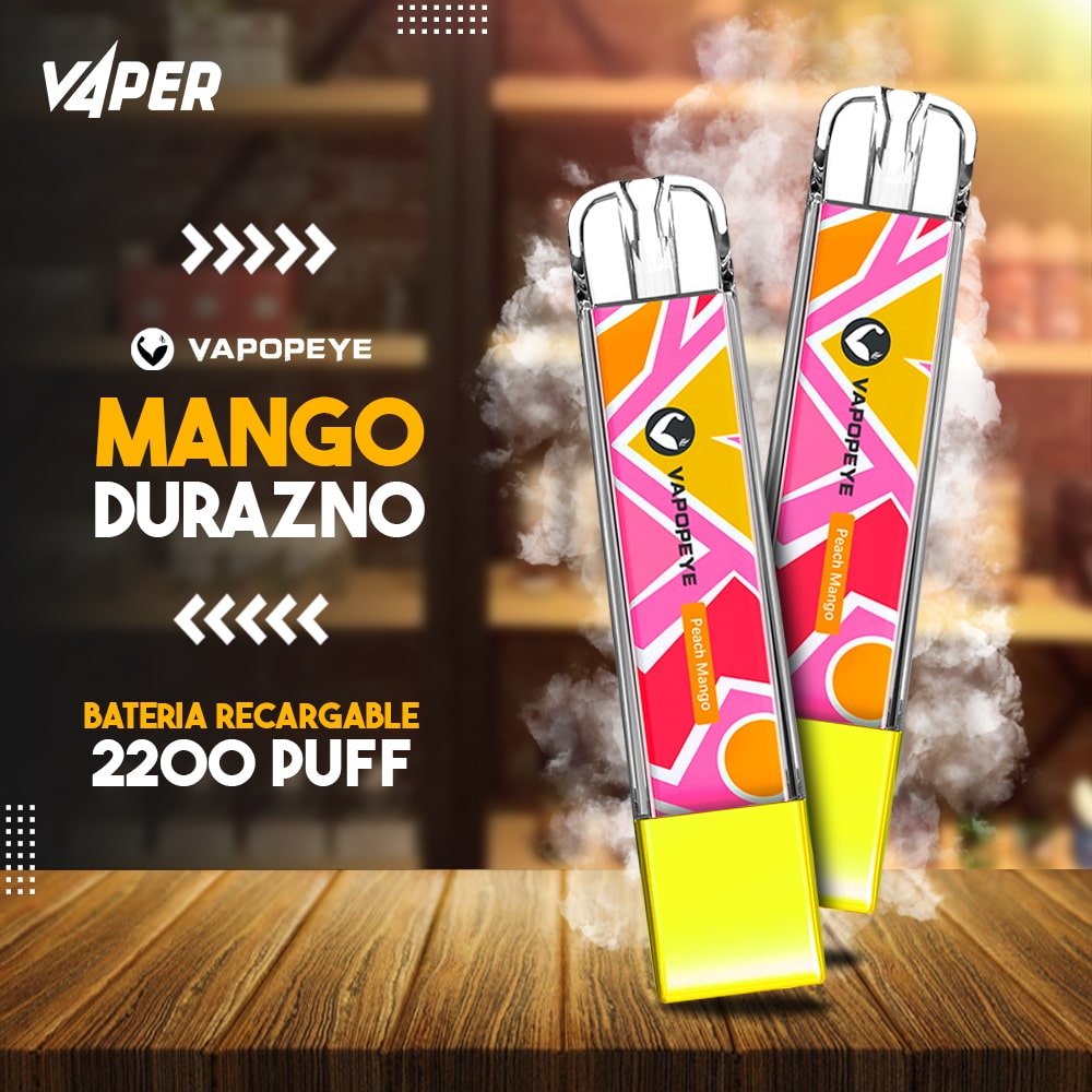 Vapopeye Peach Mango 2200Puff