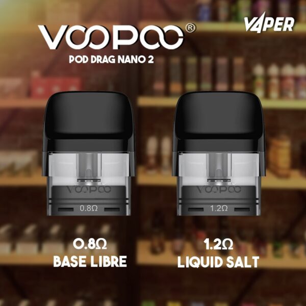 Repuesto Pod Voopoo Drag nano 2