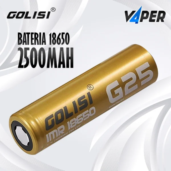 Golisi 18650 G25 2500mah - 4vaper.com