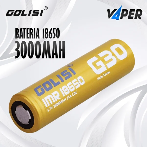 Golisi 18650 G30 3000mah - 4vaper.com