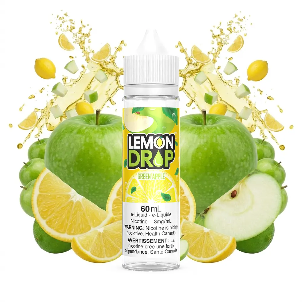 Lemon Drop 60ml green apple - 4vaper.com