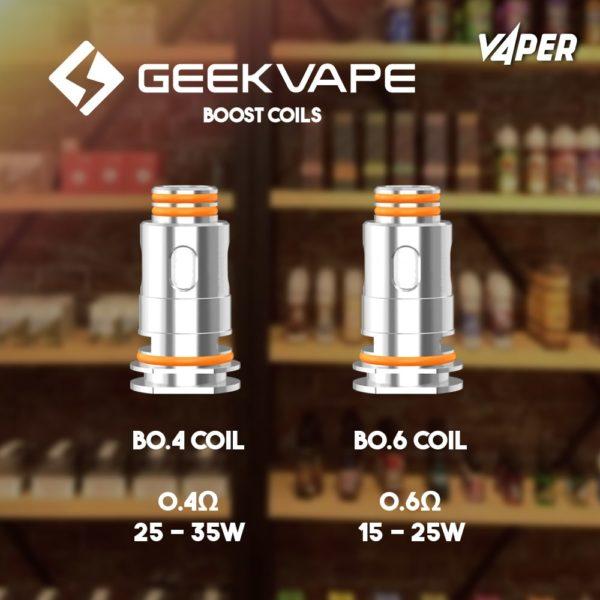 Coils Geekvape Aegis Boost