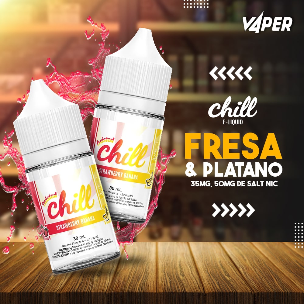 Twisted Chill Salt Strawberry Banana 30ml