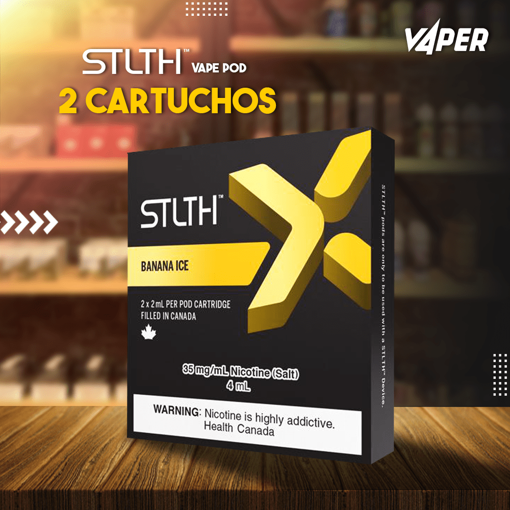 STLTH Pod Pack(2 Cartuchos) - Banana Ice