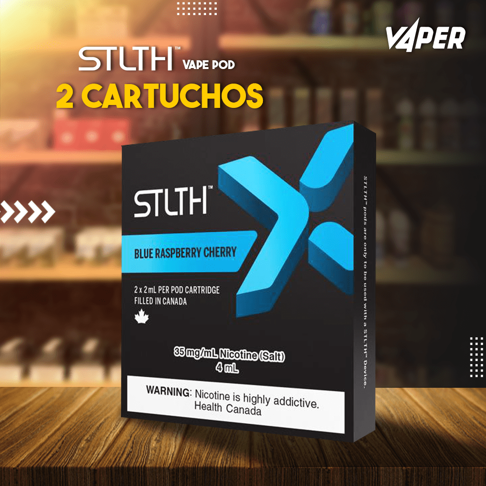 STLTH Pod Pack(2 Cartuchos) - Blue Rapsberry Cherry