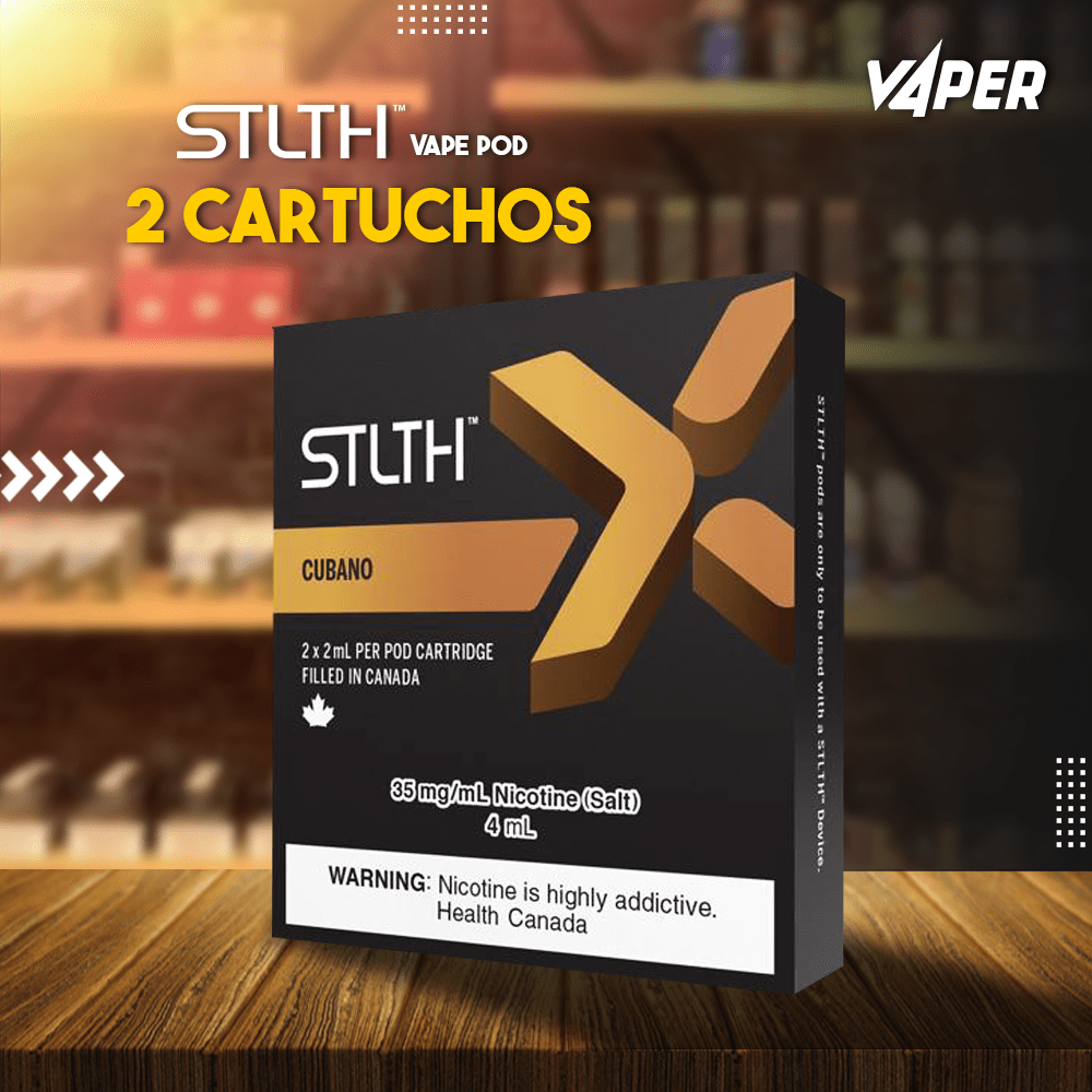 STLTH Pod Pack(2 Cartuchos) - Cubano