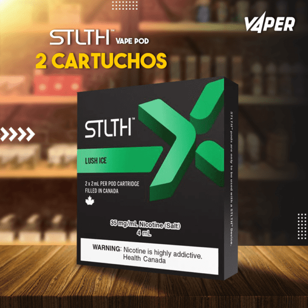 STLTH Pod Pack(2 Cartuchos) - Lush Ice