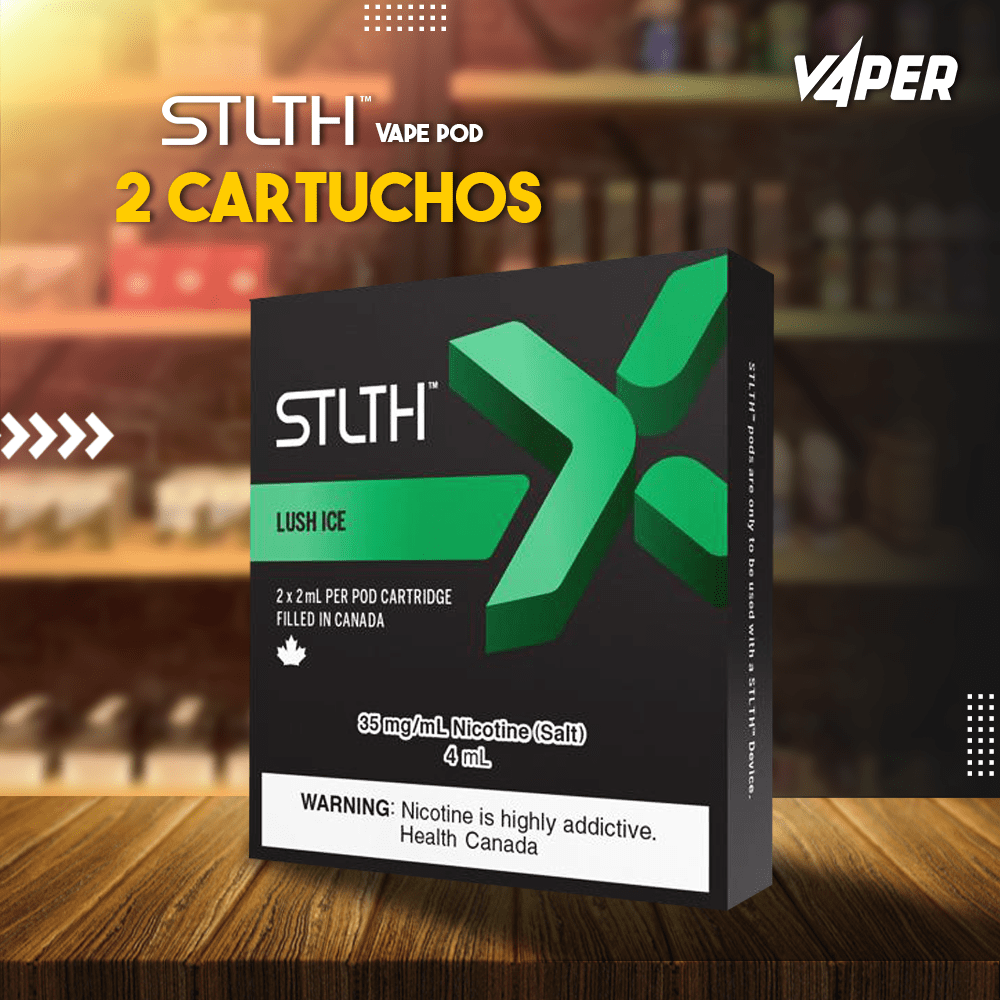 STLTH Pod Pack(2 Cartuchos) - Lush Ice