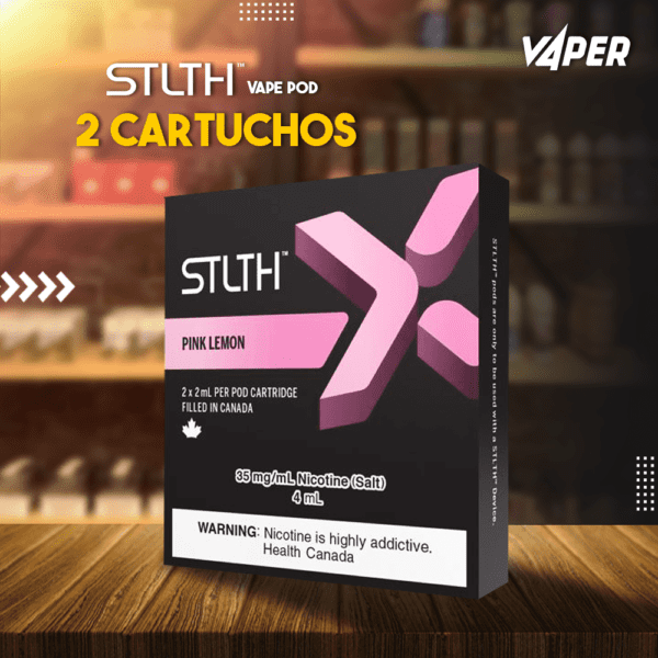 STLTH Pod Pack(2 Cartuchos) - Pink Lemon