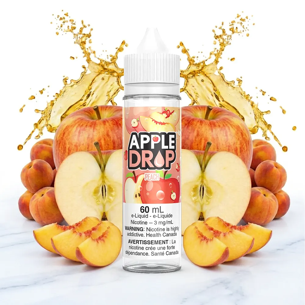 Apple Drop 60ml Peach - 4vaper.com