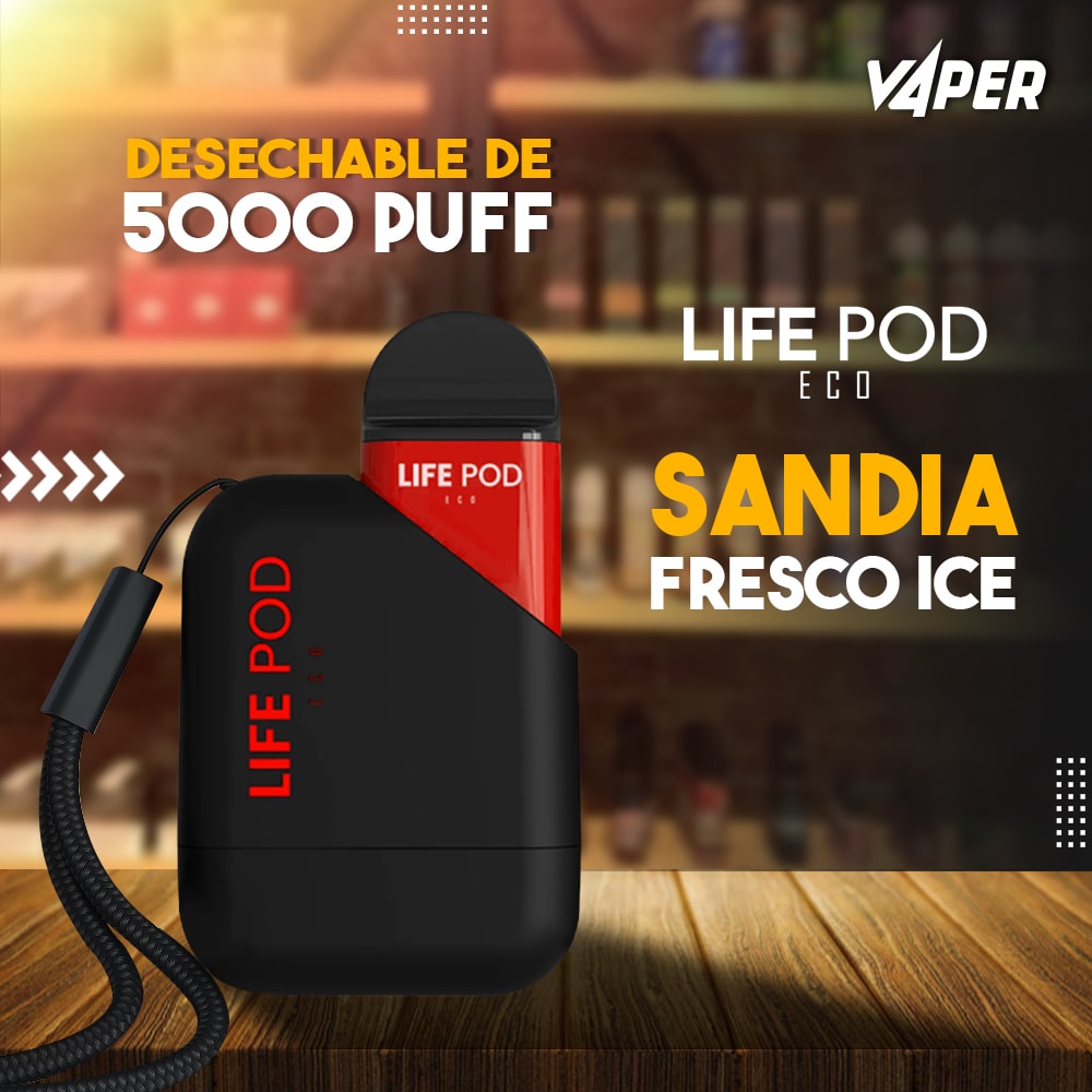 Life Pod Eco KIT Watermelon Ice 5% (5000 Puffs)