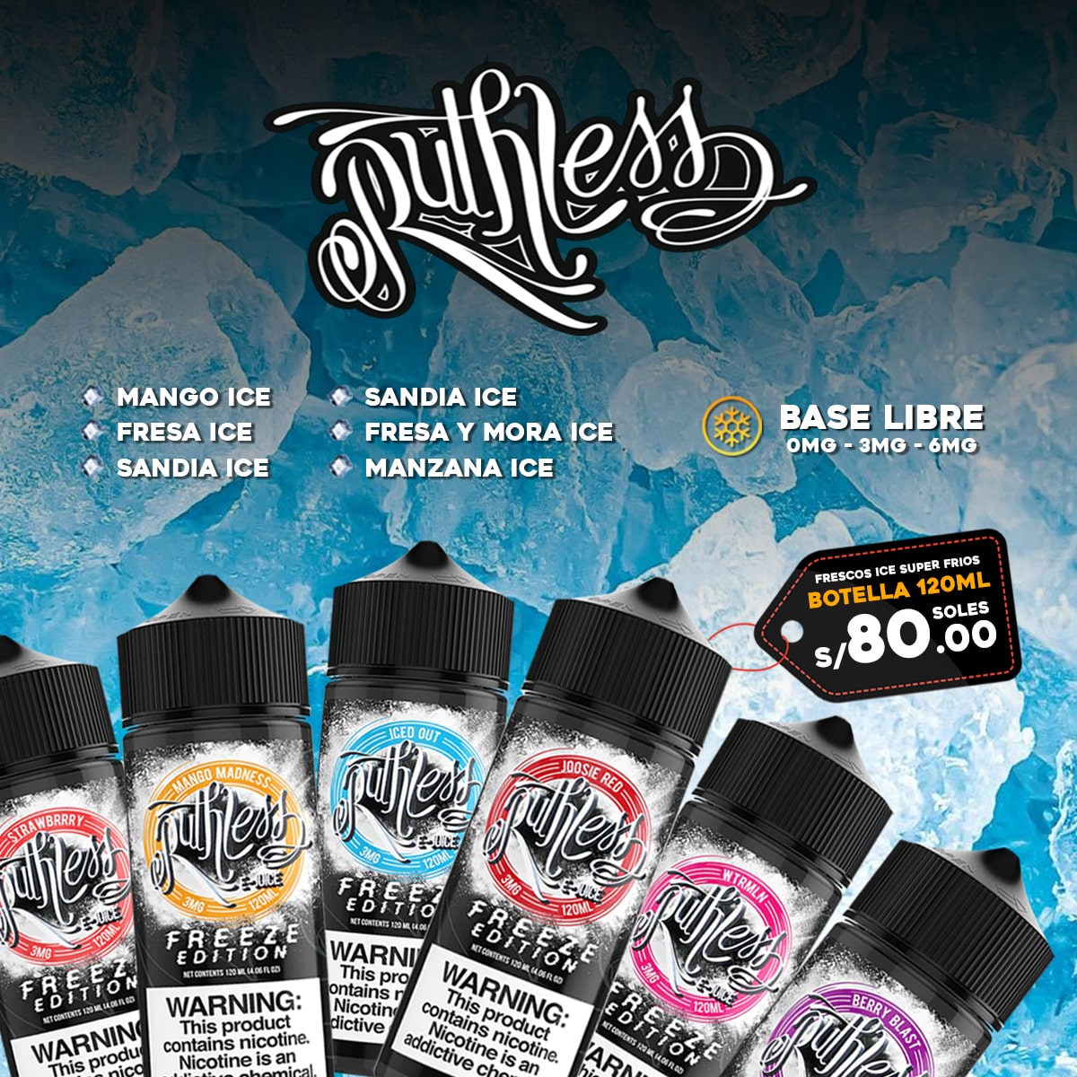 Ruthless 120ml 4vaper.com