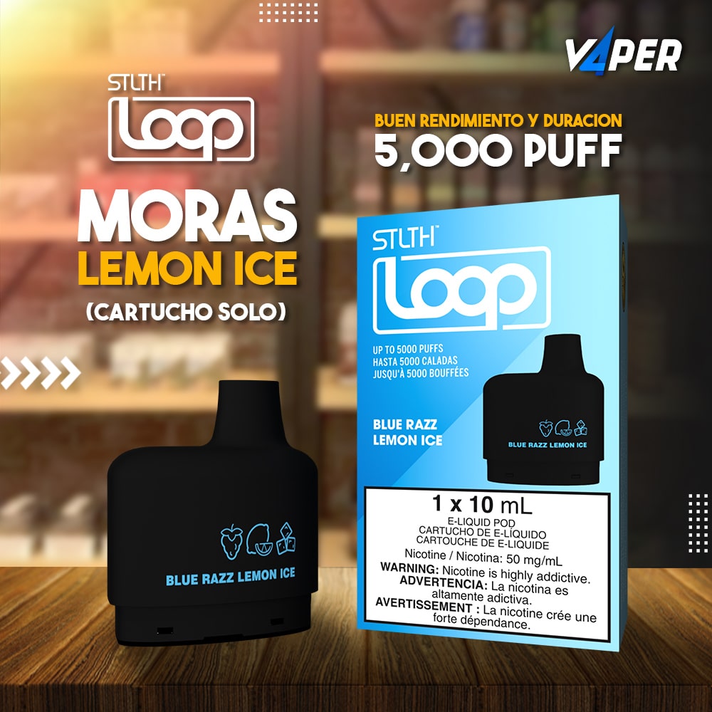 Stlth Loop Pod 5k - Blue Razz Lemon Ice