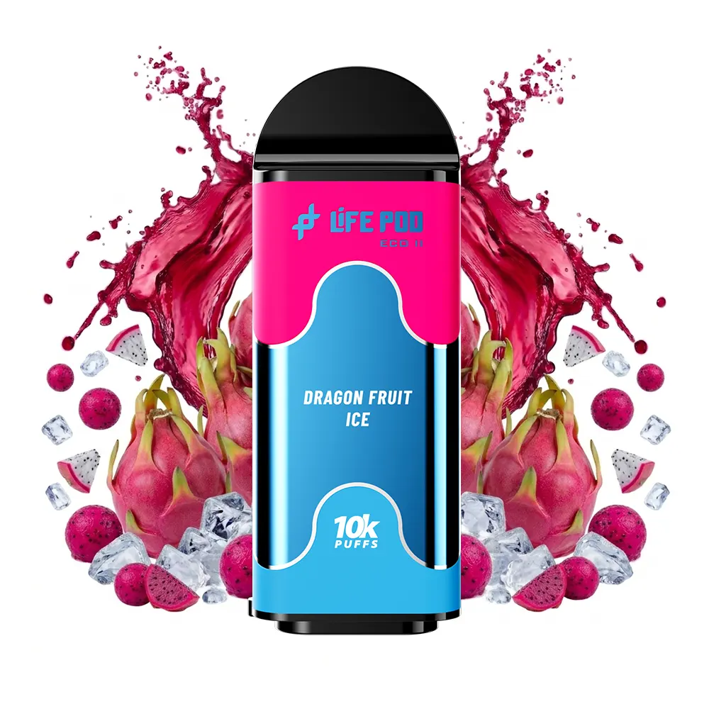 Life Pod Eco II Cartucho Dragon Fruit Ice 5% (10,000 Puffs) - 4vaper.com