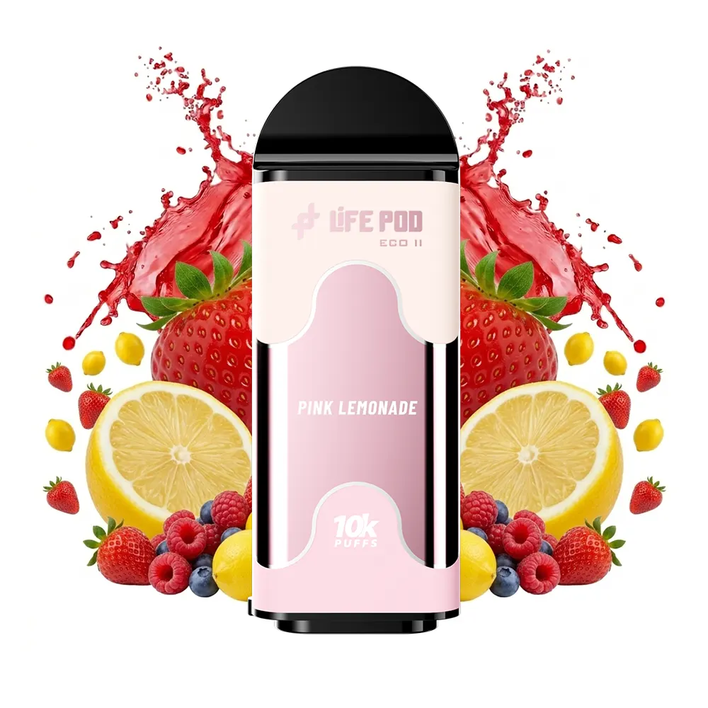 Life Pod Eco II Cartucho Pink Lemonade 5% (10,000 Puffs) - 4vaper.com