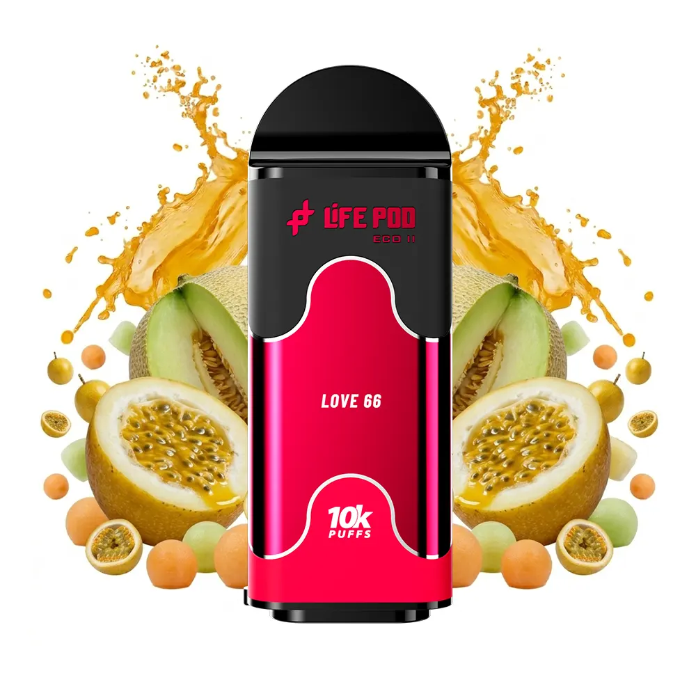 Life Pod Eco II Cartucho Love 66 5% (10,000 Puffs) - 4vaper.com
