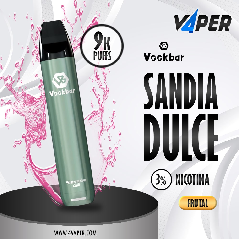 Vookbar Going Watermelon Chill 3% (9000 Puffs) - 4vaper.com