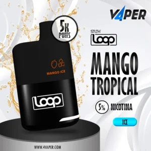 Stlth Loop (5000 puff) - Mango Ice - 4vaper.com