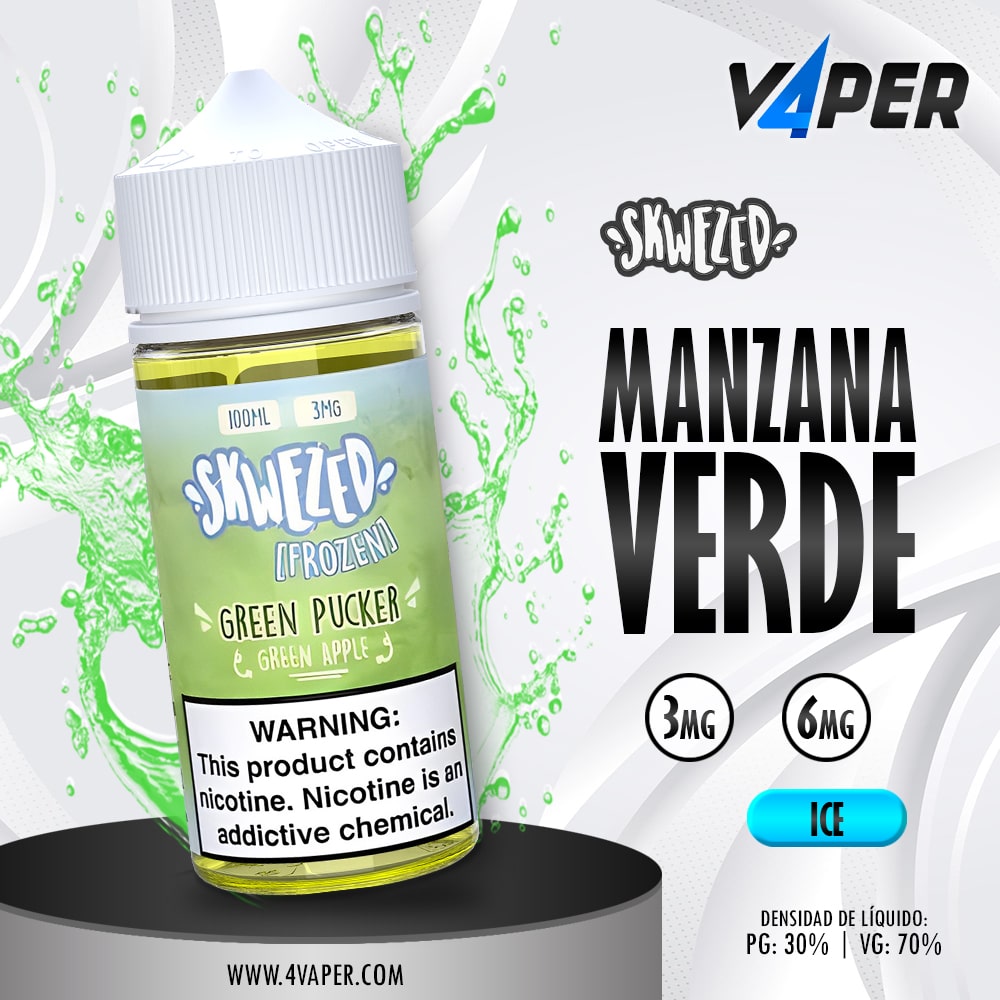 Skwezed Frozen Green apple 100ml - 4vaper