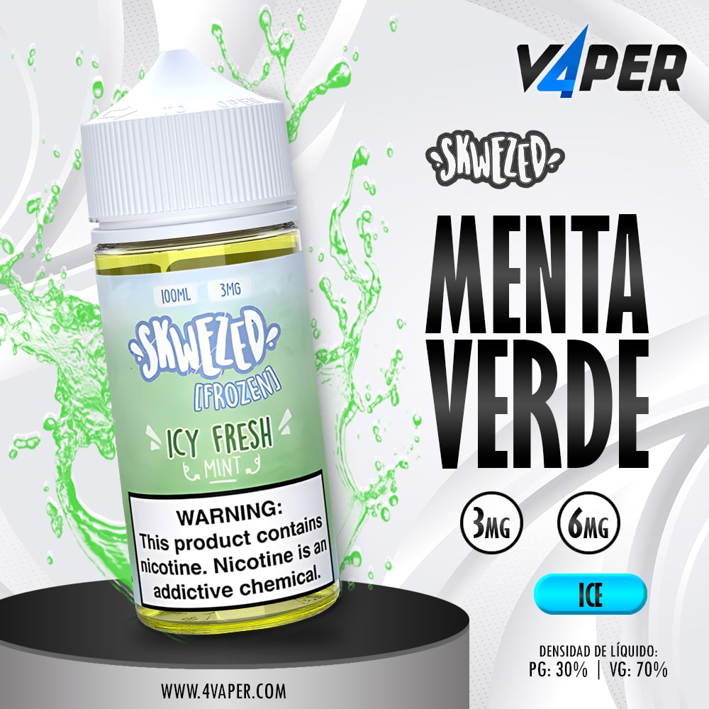 Skwezed Frozen Mint 100ml - 4vaper