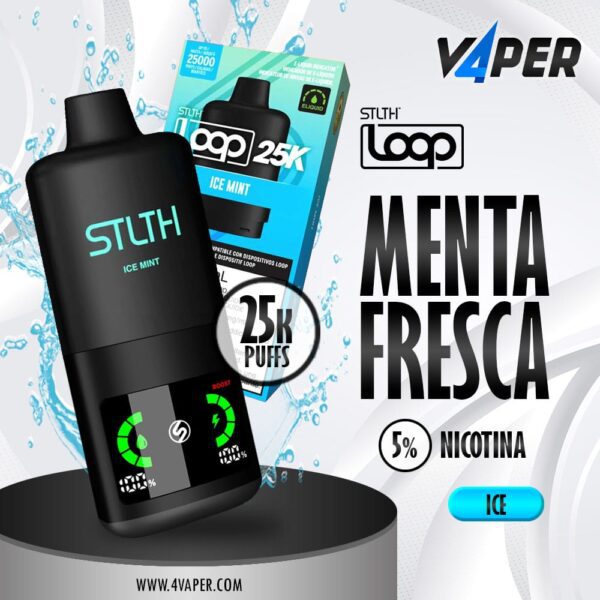 Stlth Loop 25k Ice Mint - Loop 3 - 4vaper.com