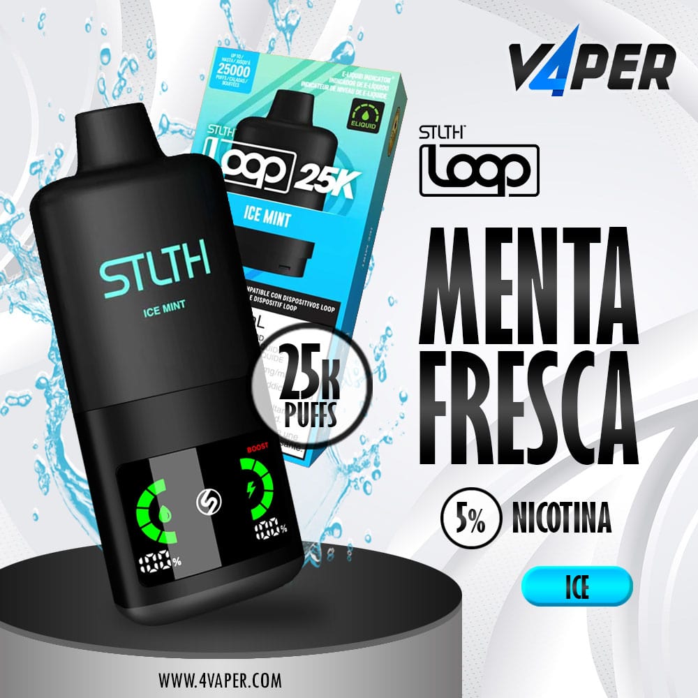 Stlth Loop 25k Ice Mint - Loop 3 - 4vaper.com