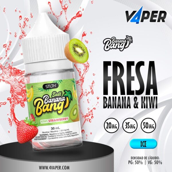 Banana bang Ice Kiwi strawberry 30ml - 4vaper.com