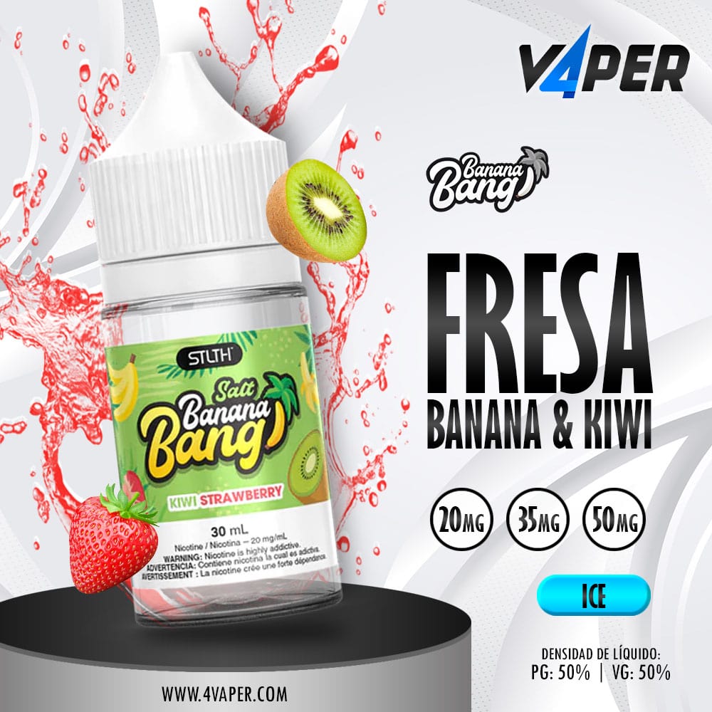 Banana bang Ice Kiwi strawberry 30ml - 4vaper.com