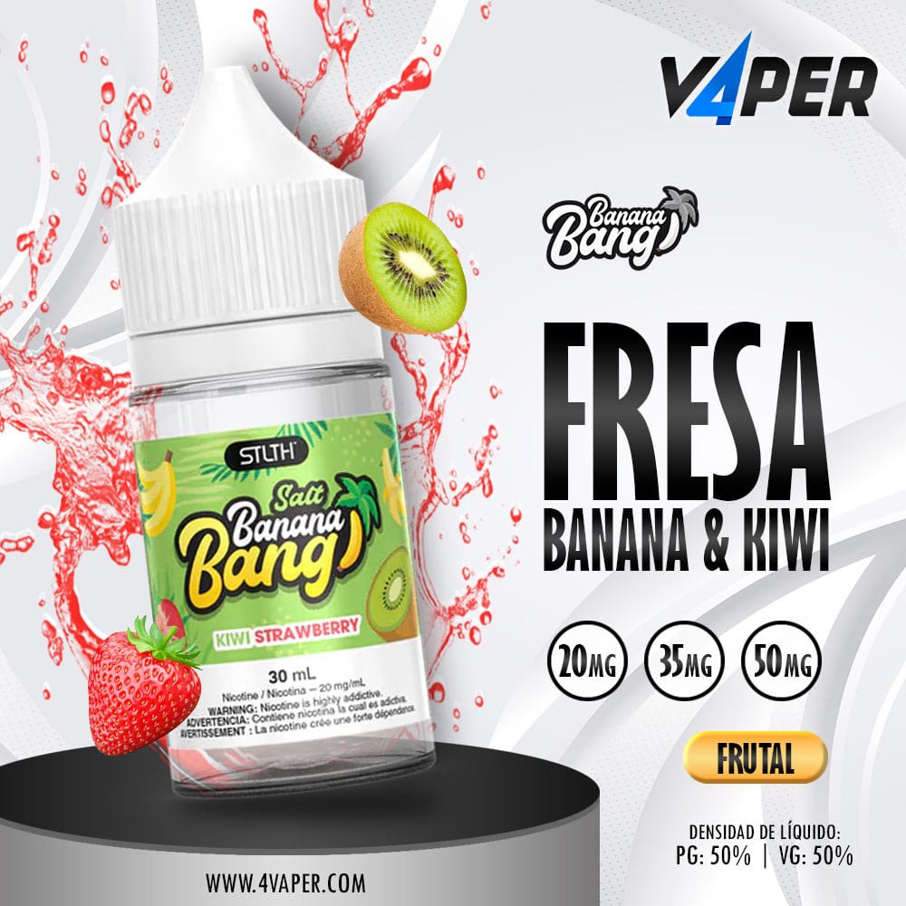 Banana bang Kiwi strawberry 30ml - 4vaper.com