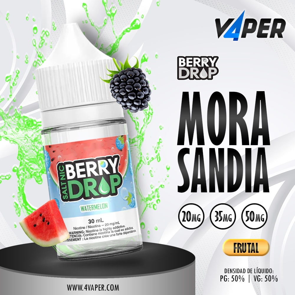 Berry Drop Salt Watermelon 30ml - 4vaper.com