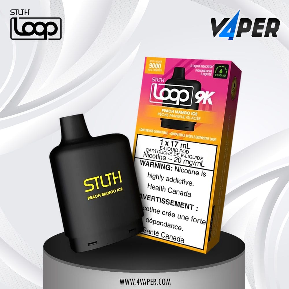 Stlth Loop 9K - Peach mango ice - 4vaper