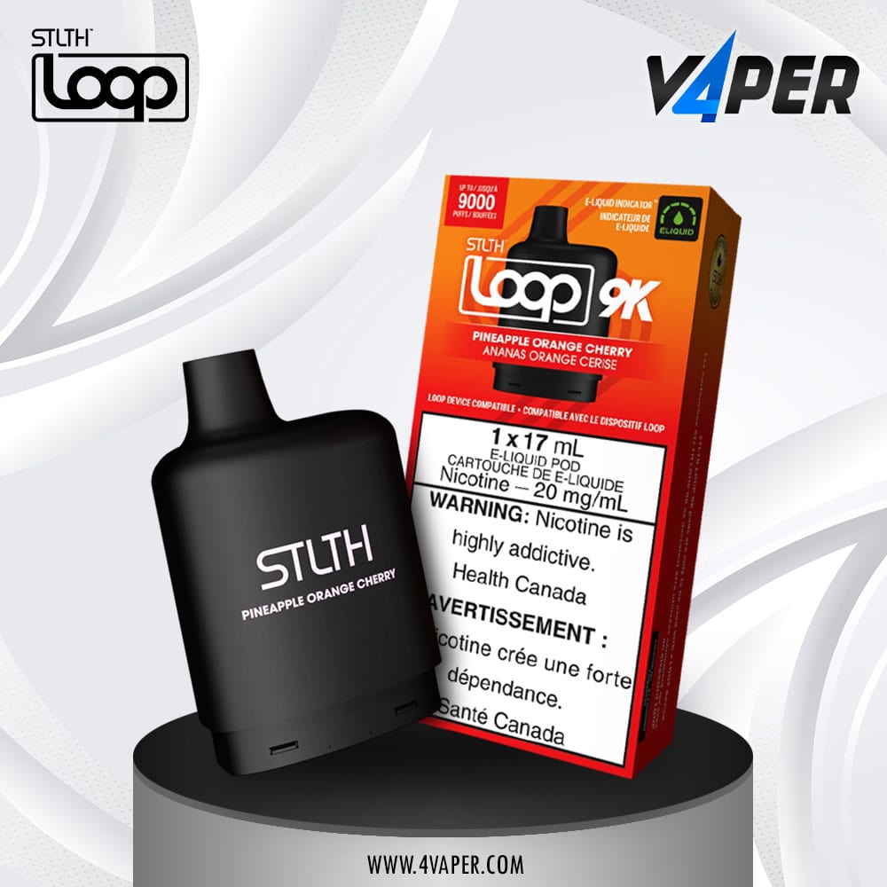 Stlth Loop 9K - Pineapple orange cherry - 4vaper