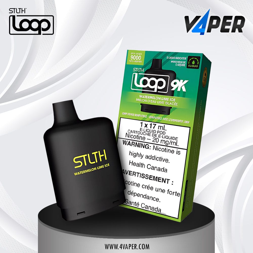 Stlth Loop 9K - Watermelon lime ice - 4vaper