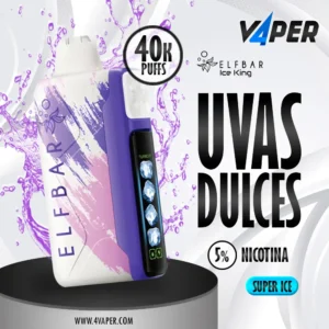 elfbar iceking 40k Grape Ice - 4vaper.com