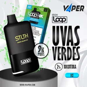 Stlth Loop 9K - White Grape Ice - 4vaper