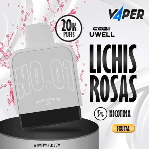 Uwell Cozi 20k Rose Lychee Ice - 4vaper