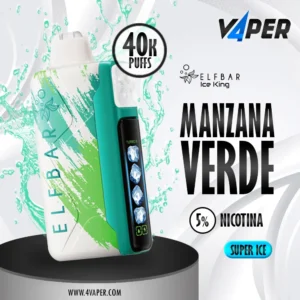 elfbar iceking 40k Green Apple Ice - 4vaper.com