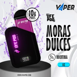 Life Pod Eco ll KIT 5% (10000 Puff) – BlackBerry Ice - 4vaper.com