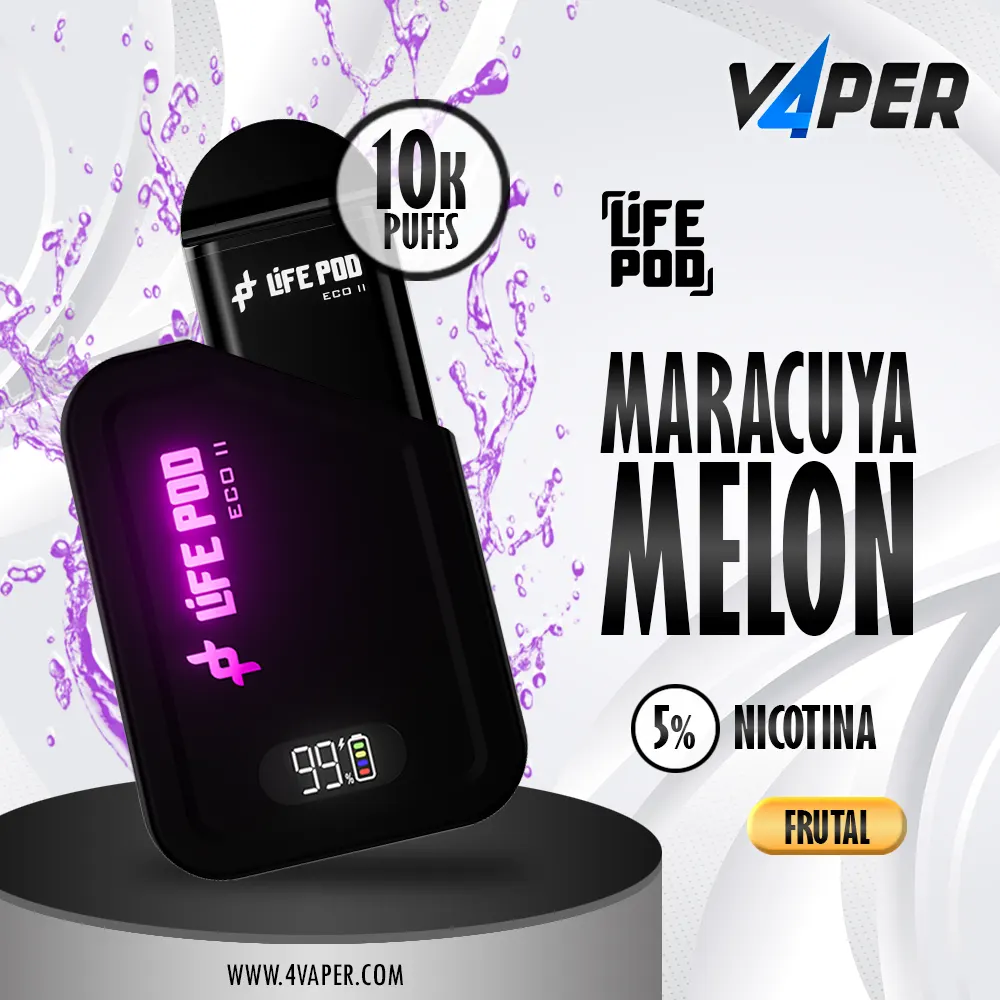 Life Pod Eco ll KIT 5% (10000 Puff) – Love 66 - 4vaper.com