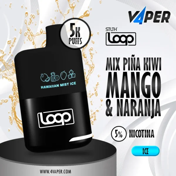 Stlth Loop (5000 puff) - Hawaiian Mist Ice - 4vaper.com
