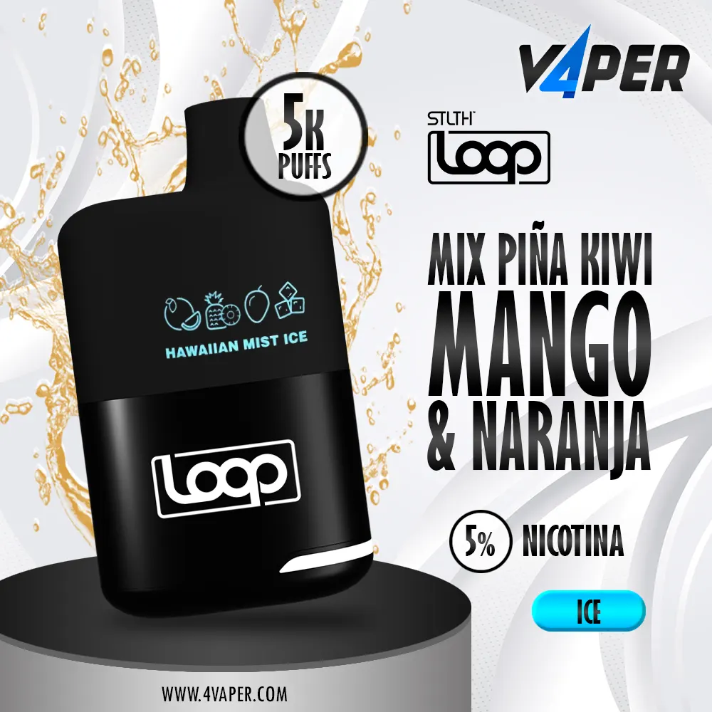 Stlth Loop (5000 puff) - Hawaiian Mist Ice - 4vaper.com