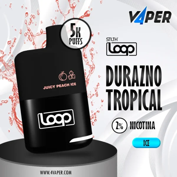 Stlth Loop (5000 puff) - Juicy peach ice - 4vaper.com