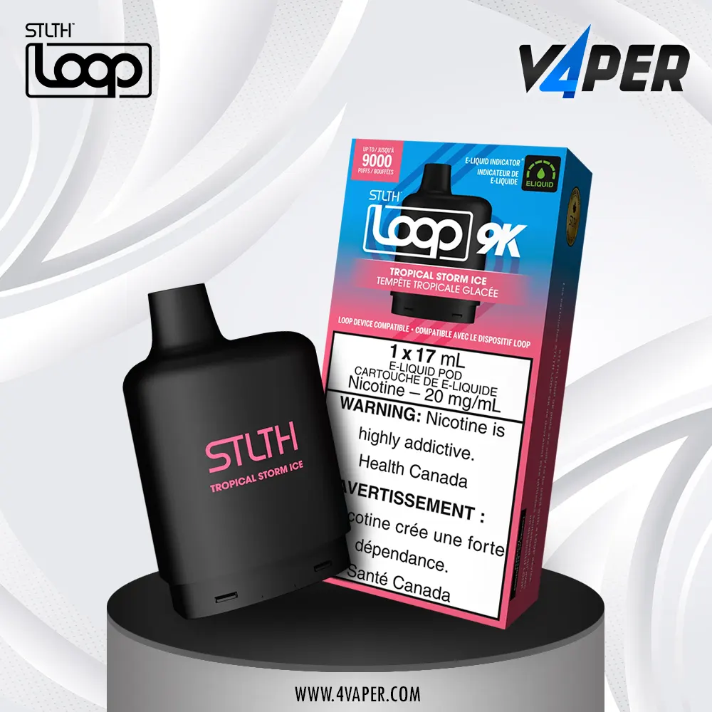 Stlth Loop 9K - Tropical Storm Ice - 4vaper