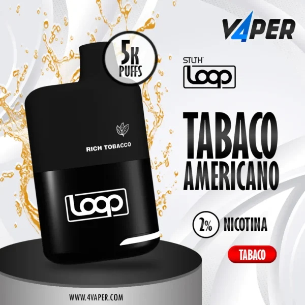 Stlth Loop (5000 puff) - Rich Tobacco - 4vaper.com