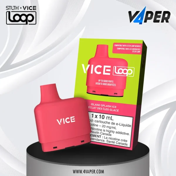 Stlth Loop Vice 5k - Island Splash ice - 4vaper.com