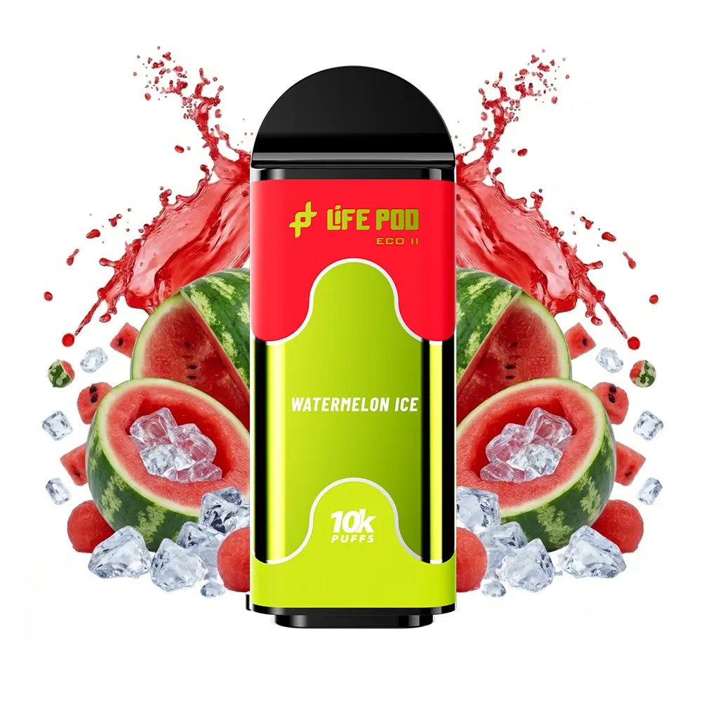 Life Pod Eco II Cartucho Watermelon Ice 5% (10000 Puffs) - 4vaper.com