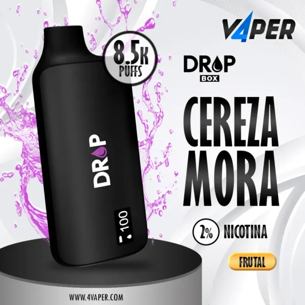 Drop Box 8.5puffs - Blue Razz Cherry - 4vaper