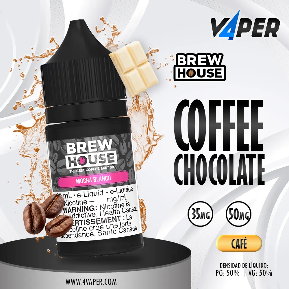 Brerw house 30ml mocha blanco - 4vaper